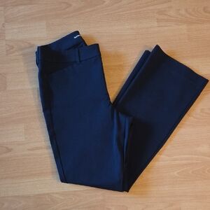 Elegant Navy Blue Women's Pants